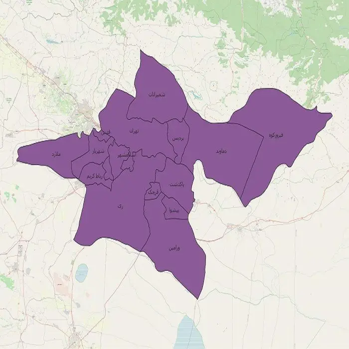 پوشش کامل امداد خودرو سیار در مناطق شمال، جنوب، شرق و غرب تهران